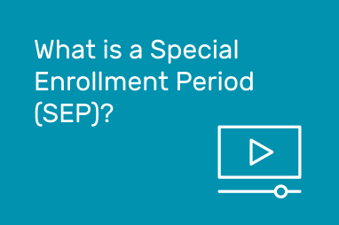 What is a special open enrollment period (SEP)?