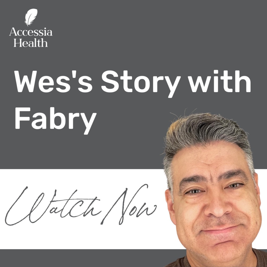 Wes's Story with Fabry disease